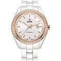 Rado Rado Hyperchrome Automatic Diamonds R32524012 Automatic R32524012 механические женские часы  белый циферблат, браслет высокотехнологичная керамика — вид спереди