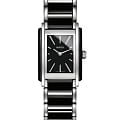 Rado Rado Integral R20223152  R20223152 кварцевые женские часы  черный циферблат, браслет сталь + высокотехнологичная керамика — вид спереди
