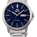Orient Orient Automatic RA-AA0C02L  RA-AA0C02L механические мужские часы  синий циферблат, браслет нержавеющая сталь — вид спереди