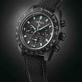 Seiko Seiko Prospex Speedtimer SSC923P1 кварцевые мужские часы часы, крупный план серый циферблат