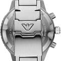 Emporio Armani Emporio Armani Diver AR11361 кварцевые мужские часы часы, крупный план черный циферблат