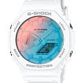 Casio Casio G-Shock GA-2100TL-7ADR (GA-2100TL-7A) GA-2100 GA-2100TL-7A электронные мужские часы   циферблат, браслет пластик — вид спереди