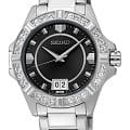 Seiko Seiko Seiko Lord SUR807P1  SUR807P1 кварцевые женские часы  черный циферблат, браслет нержавеющая сталь — вид спереди
