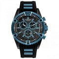 Jacques Lemans Jacques Lemans 1-1805i  1-1805i кварцевые мужские часы  черный циферблат, браслет сталь с ip покрытием — вид спереди