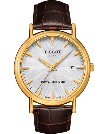 Tissot Carson Powermatic 80 18K Gold T907.407.16.031.00