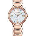 Citizen Citizen Citizen L EM0928-84D  EM0928-84D кварцевые женские часы  перламутровый циферблат, браслет нержавеющая сталь с ip-покрытием — вид спереди