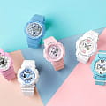 Casio Casio Baby-G BA-110BE-7A женские часы  циферблат на запястье