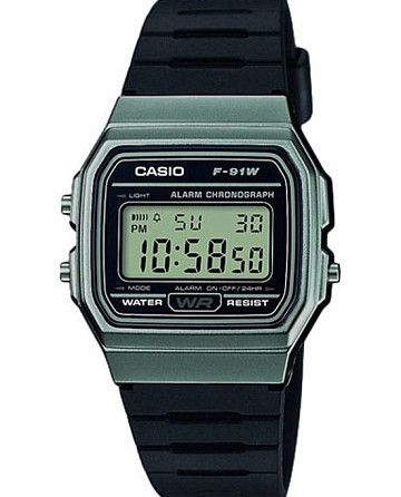 Casio Collection  F-91WM-1BDF (F-91WM-1B)