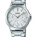 Casio Casio Collection LTP-V300D-7A  LTP-V300D-7A кварцевые женские часы  серебристый циферблат, браслет нержавеющая сталь — вид спереди