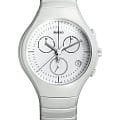 Rado Rado Ceramica R27832012  R27832012 кварцевые мужские часы  белый циферблат, браслет керамика — вид спереди