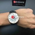 Tissot Tissot Chemin des Tourelles Chronograph T099.427.36.038.00 механические мужские часы часы, крупный план белый циферблат