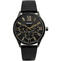 Orient Orient SW02001B (FSW02001B)  FSW02001B  женские часы  черный циферблат, браслет кожа + текстиль — вид спереди