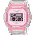 Casio Casio Baby-G BGD-565SJ-7DR (BGD-565SJ-7)  BGD-565SJ-7 кварцевые женские часы  серый циферблат, браслет пластик — вид спереди