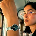 Daniel Wellington Daniel Wellington Petite DW00100664 кварцевые женские часы часы, крупный план синий циферблат