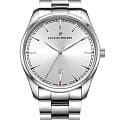 Jacques Philippe Jacques Philippe Odina JPQGS621326  JPQGS621326 кварцевые мужские часы  белый циферблат, браслет нержавеющая сталь — вид спереди