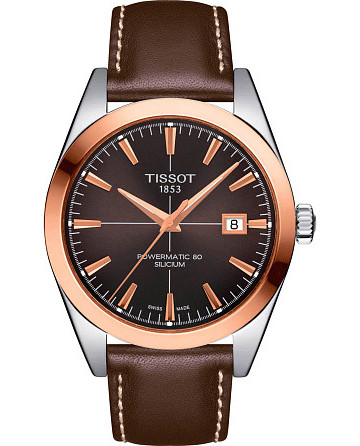 Tissot Gentleman Powermatic 80 Silicium 18K Gold T927.407.46.291.00