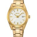 Seiko Seiko Conceptual Series Dress SUR632P1  SUR632P1 кварцевые женские часы  белый циферблат, браслет нержавеющая сталь — вид спереди
