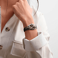 Longines Longines Evidenza L2.142.4.56.2 механические женские часы часы, крупный план черный циферблат