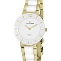 Jacques Lemans Jacques Lemans High Tech Ceramic 42-3F  42-3F кварцевые женские часы  белый циферблат, браслет керамика — вид спереди