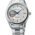 Seiko Seiko Presage SSA811J1  SSA811J1 механические женские часы  серебристый циферблат, браслет нержавеющая сталь — вид спереди