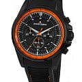 Jacques Lemans Jacques Lemans 1-1799U  1-1799U кварцевые мужские часы  черный циферблат, браслет  — вид спереди