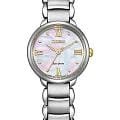 Citizen Citizen Citizen L EM0927-87Y  EM0927-87Y кварцевые женские часы  перламутровый циферблат, браслет нержавеющая сталь — вид спереди