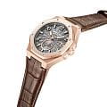 Kenneth Cole Kenneth Cole Automatic KCWGX0059002  американские мужские часы на браслете кожаный боковой вид