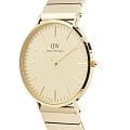 Daniel Wellington Daniel Wellington Piano Link Gold Unitone DW00100779  наручные мужские часы фото под углом.