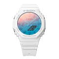 Casio Casio G-Shock GA-2100TL-7ADR (GA-2100TL-7A) мужские часы  циферблат на запястье