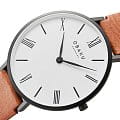 Obaku Obaku  Leather  V283GXBWRZ-DIB  датские мужские часы на браслете кожаный боковой вид