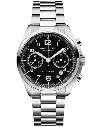 Hamilton Khaki Aviation Pilot Pioneer Auto Chrono H76416135