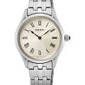 Seiko Seiko Conceptual Series Dress SWR069P1  SWR069P1 кварцевые женские часы  бежевый циферблат, браслет нержавеющая сталь — вид спереди