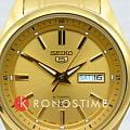 Seiko Seiko 5 Regular SNKN96J1 5 regular японские мужские часы на браслете нержавеющая сталь с ip-покрытием боковой вид