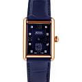 Epos Epos Ladies 8002.702.24.86.16  8002.702.24.86.16 кварцевые женские часы  черный циферблат, браслет кожаный — вид спереди