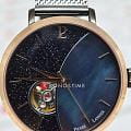 Pierre Lannier Pierre Lannier Celeste 302F789  французские женские часы на браслете нержавеющая сталь с ip-покрытием боковой вид