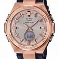 Casio Casio Baby-G MSG-S200G-1A  MSG-S200G-1AER кварцевые женские часы  розовый циферблат, браслет пластик — вид спереди