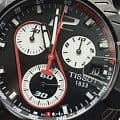 Tissot T1154173705701 наручные мужские часы застежка крупным планом