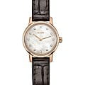 Rado Rado Coupole Classic Diamonds R22891915 Classic R22891915 кварцевые женские часы  перламутровый циферблат, браслет кожаный — вид спереди