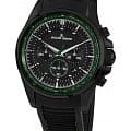 Jacques Lemans Jacques Lemans 1-1799ZA  1-1799ZA кварцевые мужские часы  черный циферблат, браслет  — вид спереди