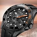 Mido Mido Ocean Star 200C Carbon Limited Edition M042.431.77.081.00  — задняя крышка карбон корпуса швейцарские часы